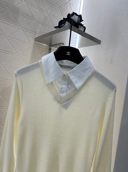 D  2025 New Arrivals Knitted Shirt Top