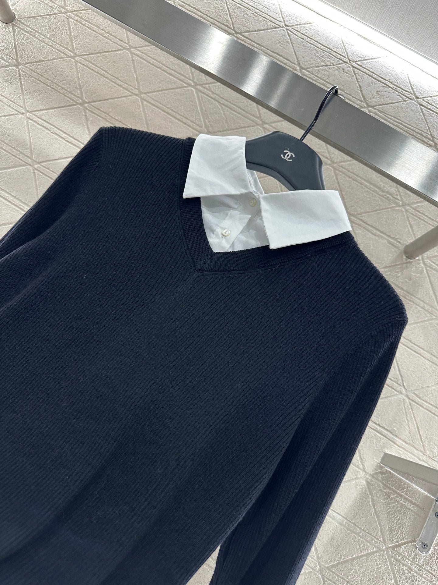 D  2025 New Arrivals Knitted Shirt Top
