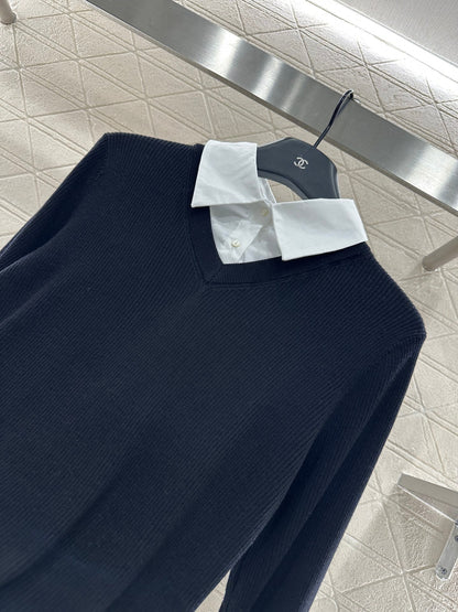D  2025 New Arrivals Knitted Shirt Top