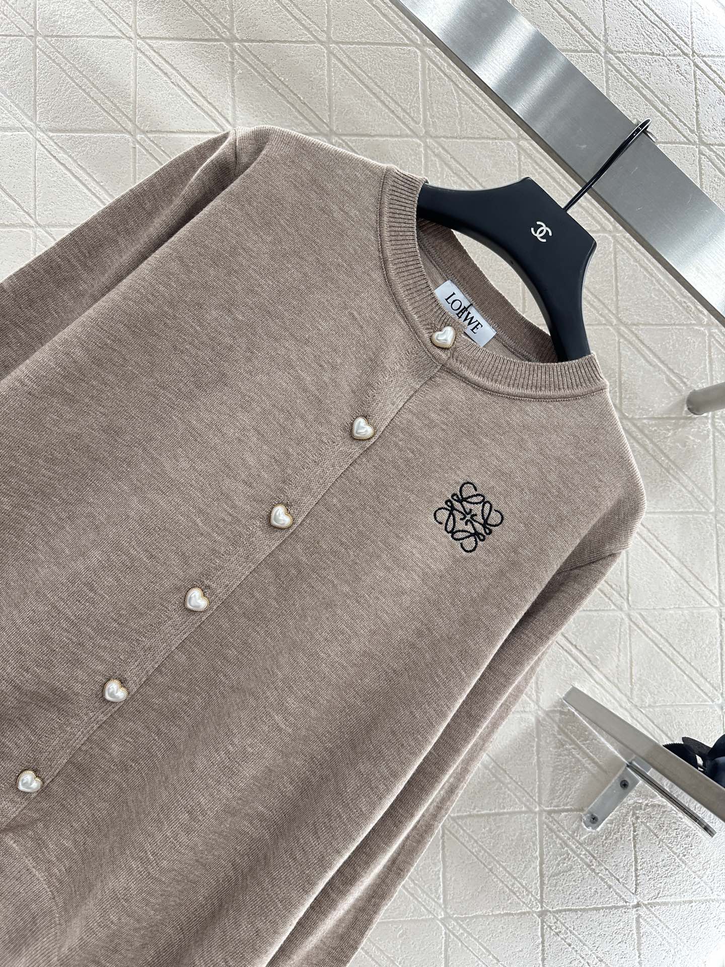 LO 2025 New Arrivals Knitted Cardigan and Pants Set