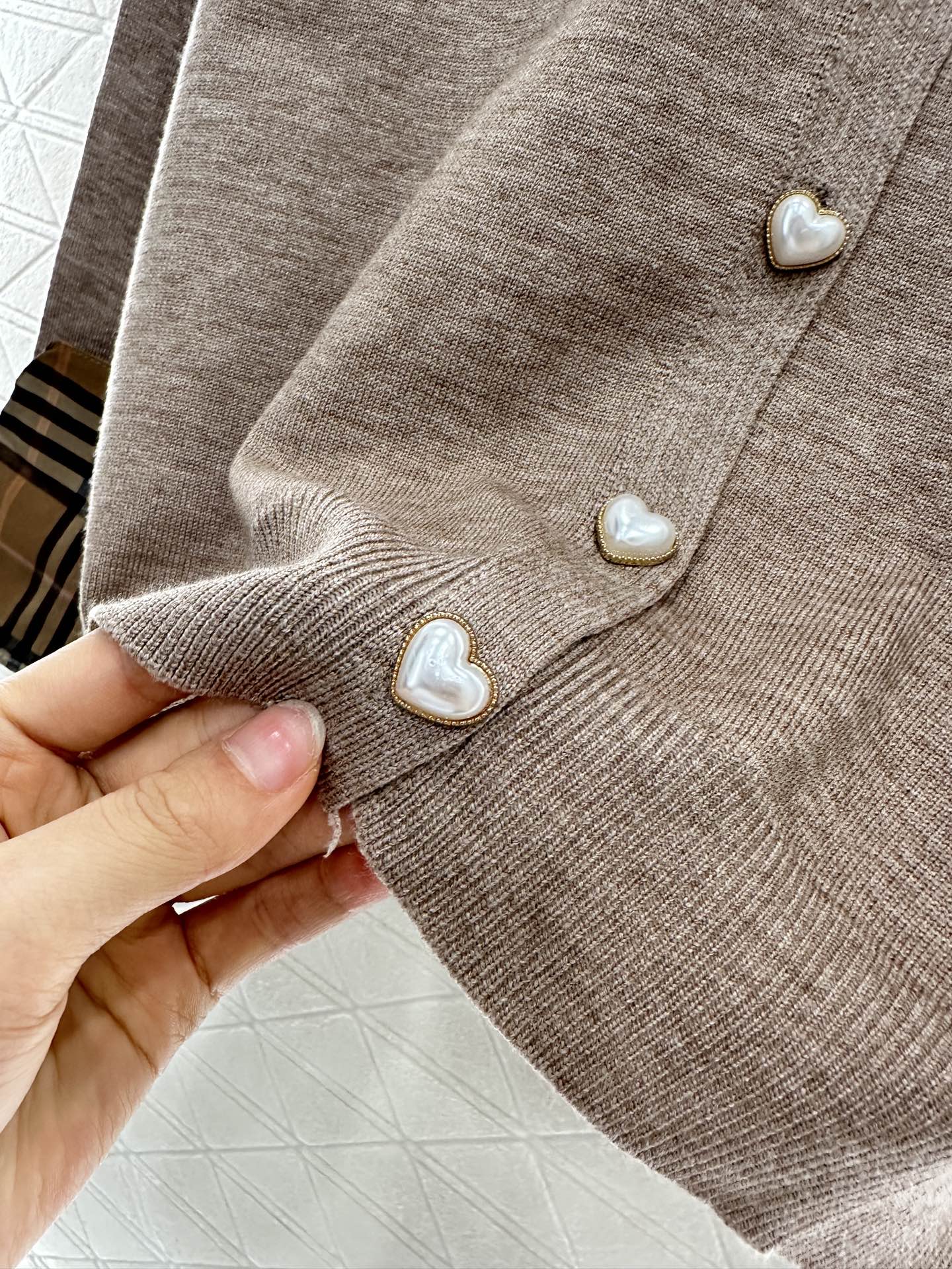 LO 2025 New Arrivals Knitted Cardigan and Pants Set