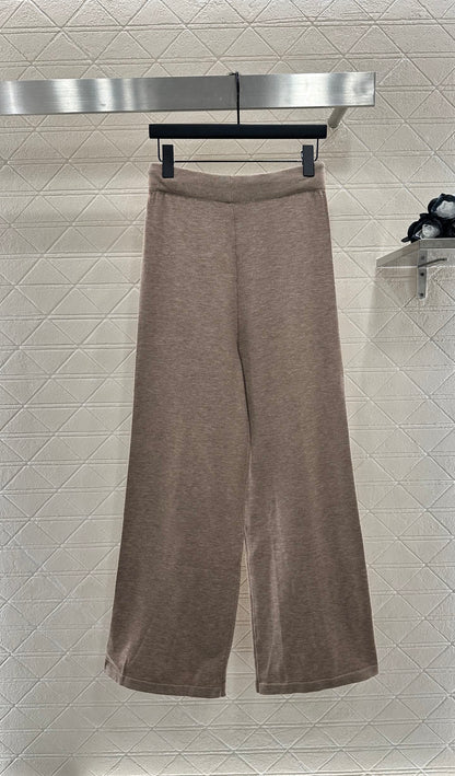 LO 2025 New Arrivals Knitted Cardigan and Pants Set