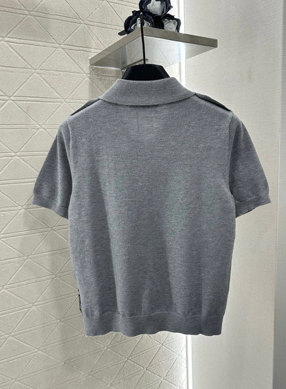 Nouveautés M 2025 Tricot à manches courtes 