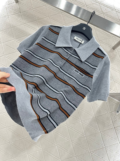 Nouveautés M 2025 Tricot à manches courtes 