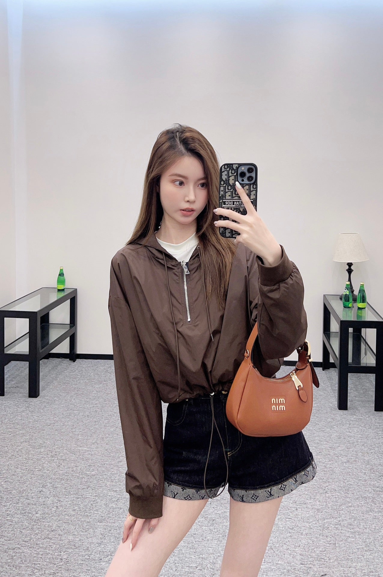 P 2025 New Arrival Hooded Work Top