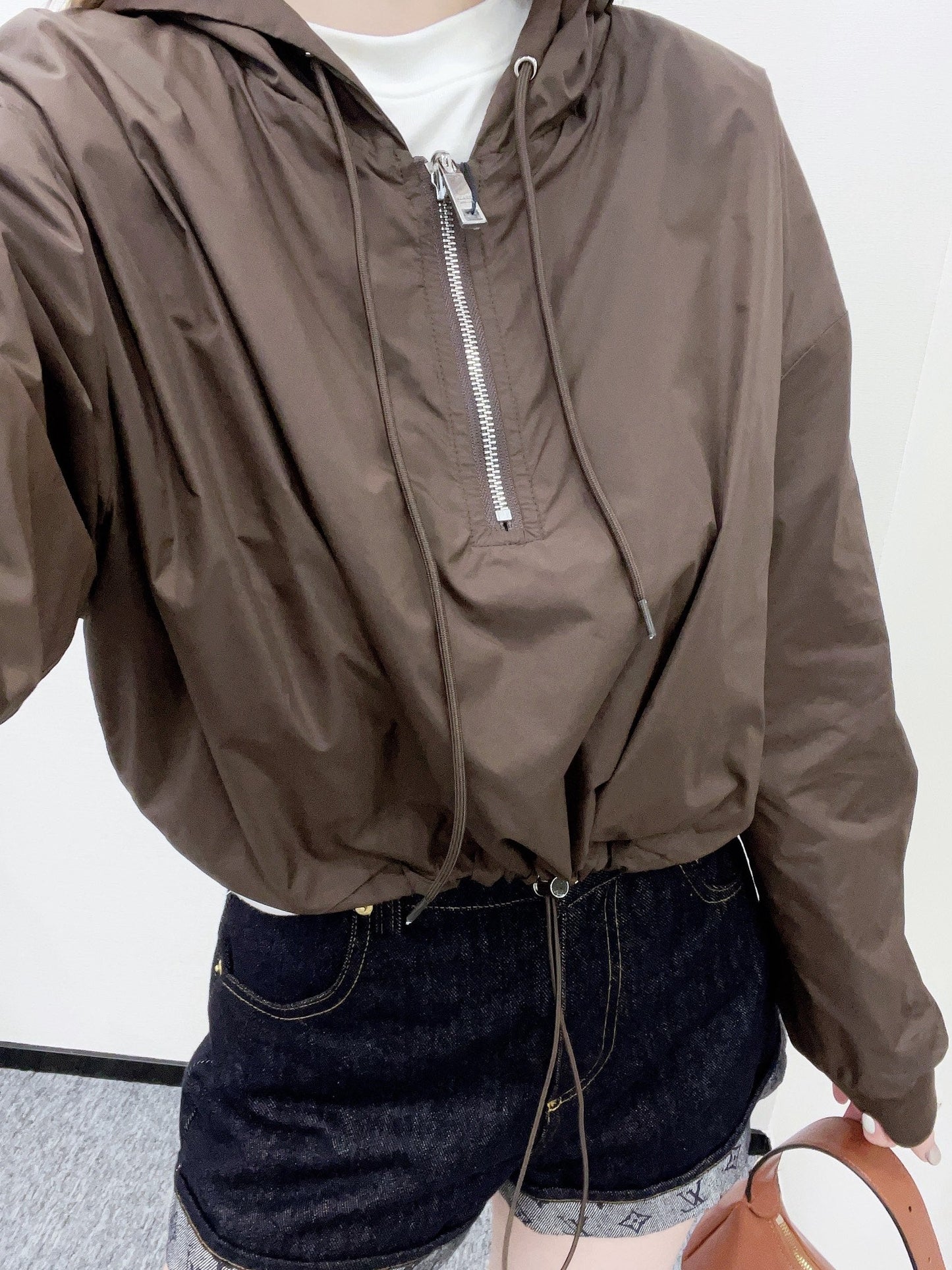 P 2025 New Arrival Hooded Work Top