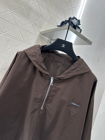 P 2025 New Arrival Hooded Work Top