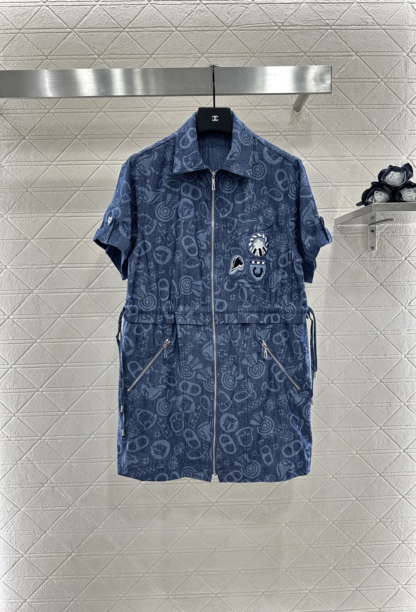 H 2025 New Arrivals Denim Dress