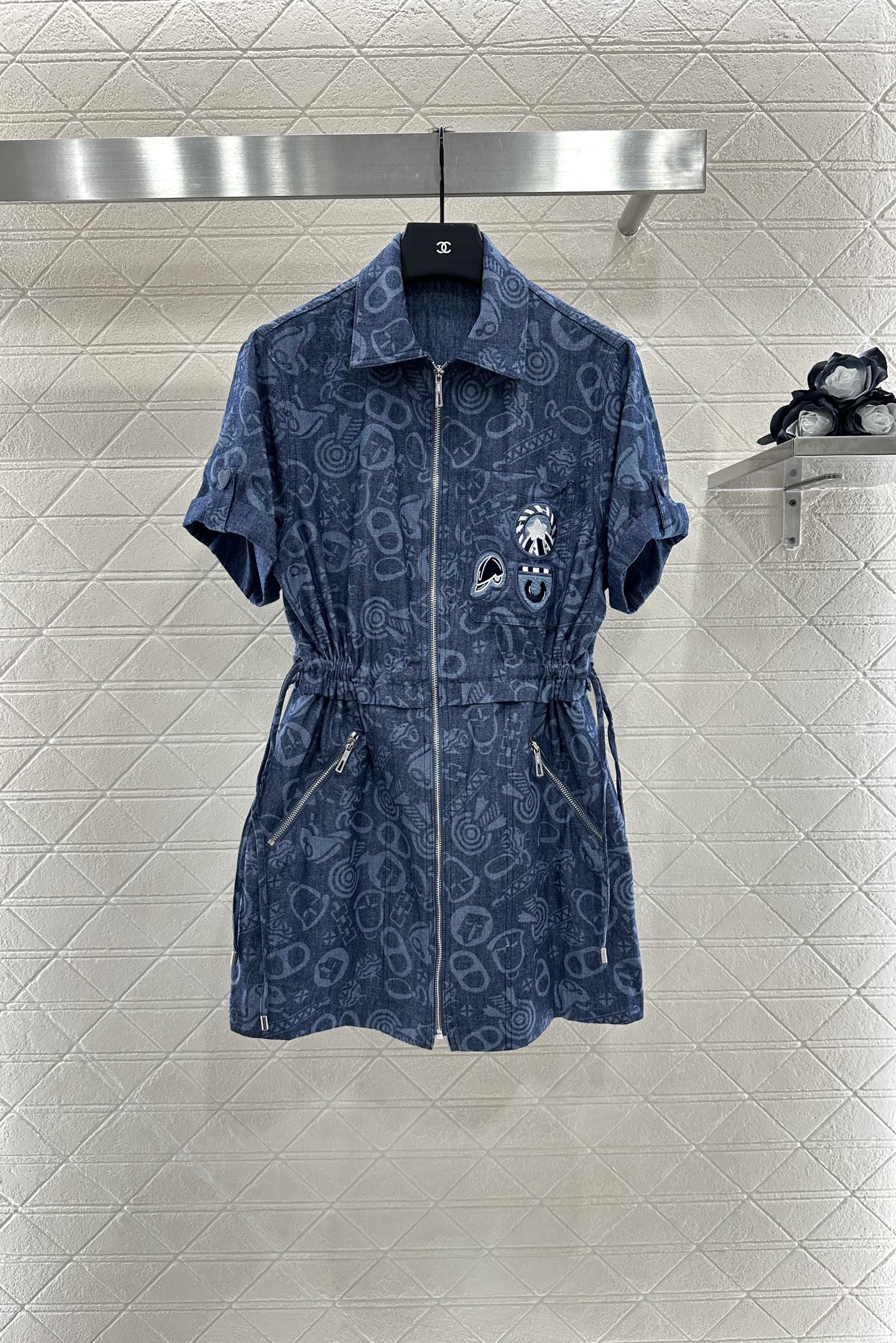 H 2025 New Arrivals Denim Dress