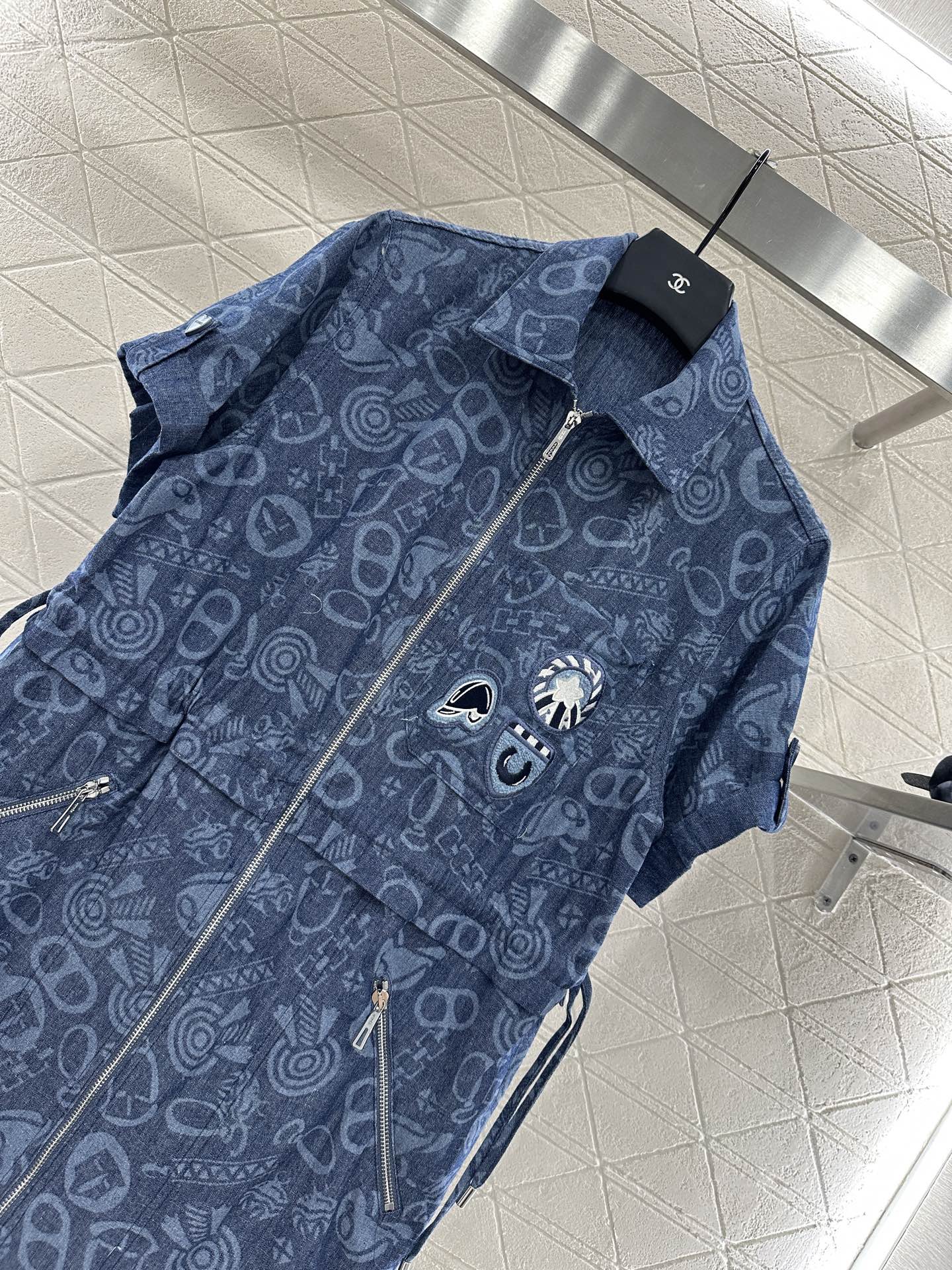 H 2025 New Arrivals Denim Dress