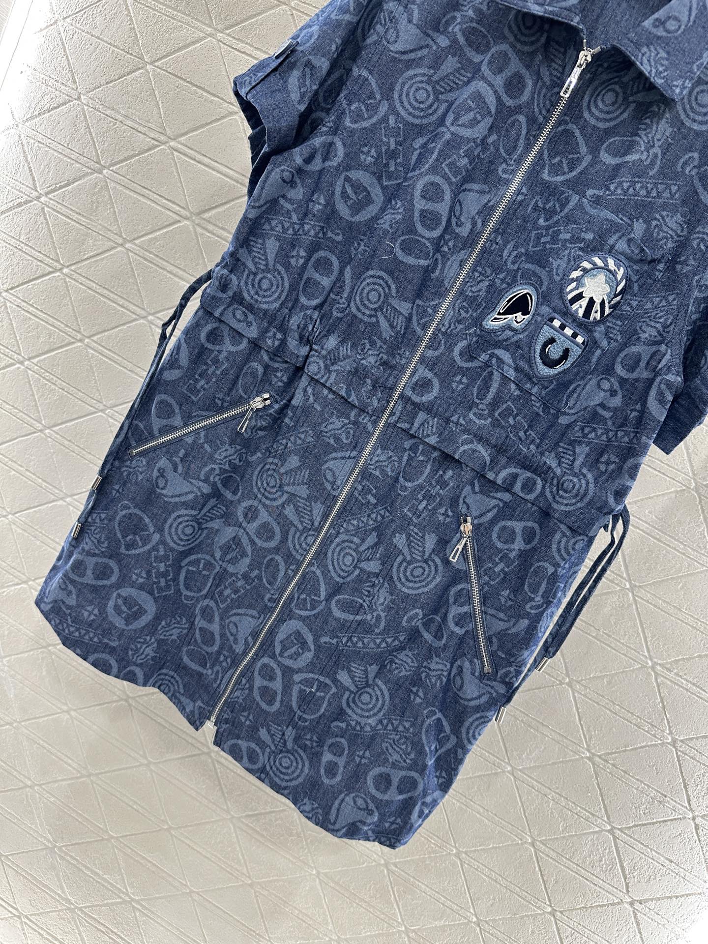 H 2025 New Arrivals Denim Dress
