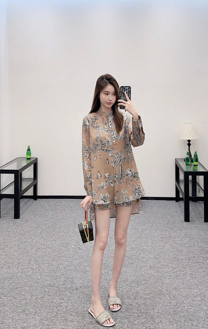 D 2025 New Arrivals Shirt and Shorts Set