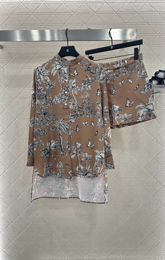 D 2025 New Arrivals Shirt and Shorts Set
