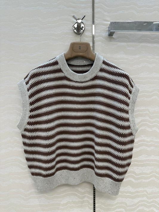 Bru 25fw knitted vest