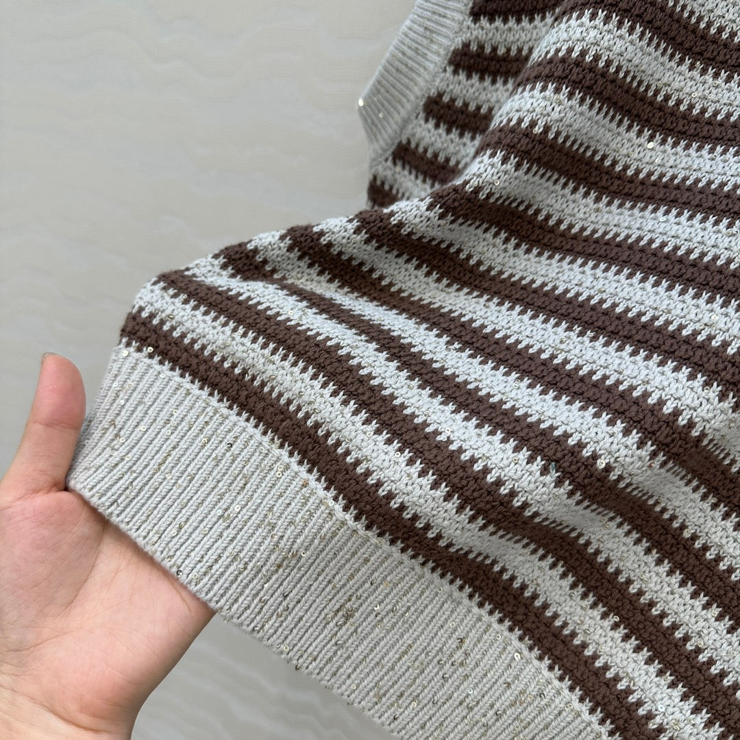 Bru 25fw knitted vest