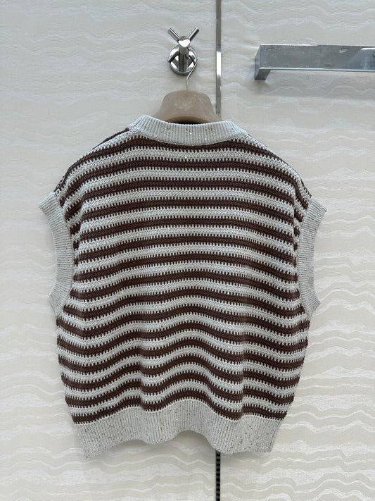 Bru 25fw knitted vest