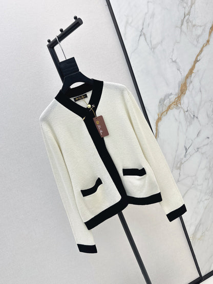 Lo 25fw cashmere cardigan