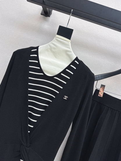 C 25fw knitted suit