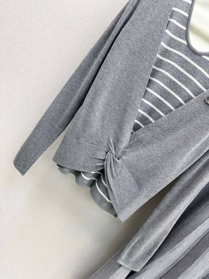 C 25fw knitted suit
