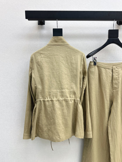 Lor 25fw linen suit