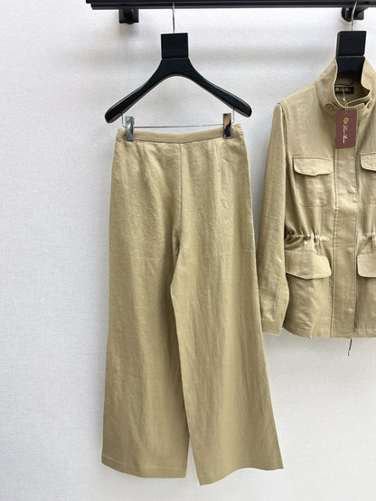 Lor 25fw linen suit