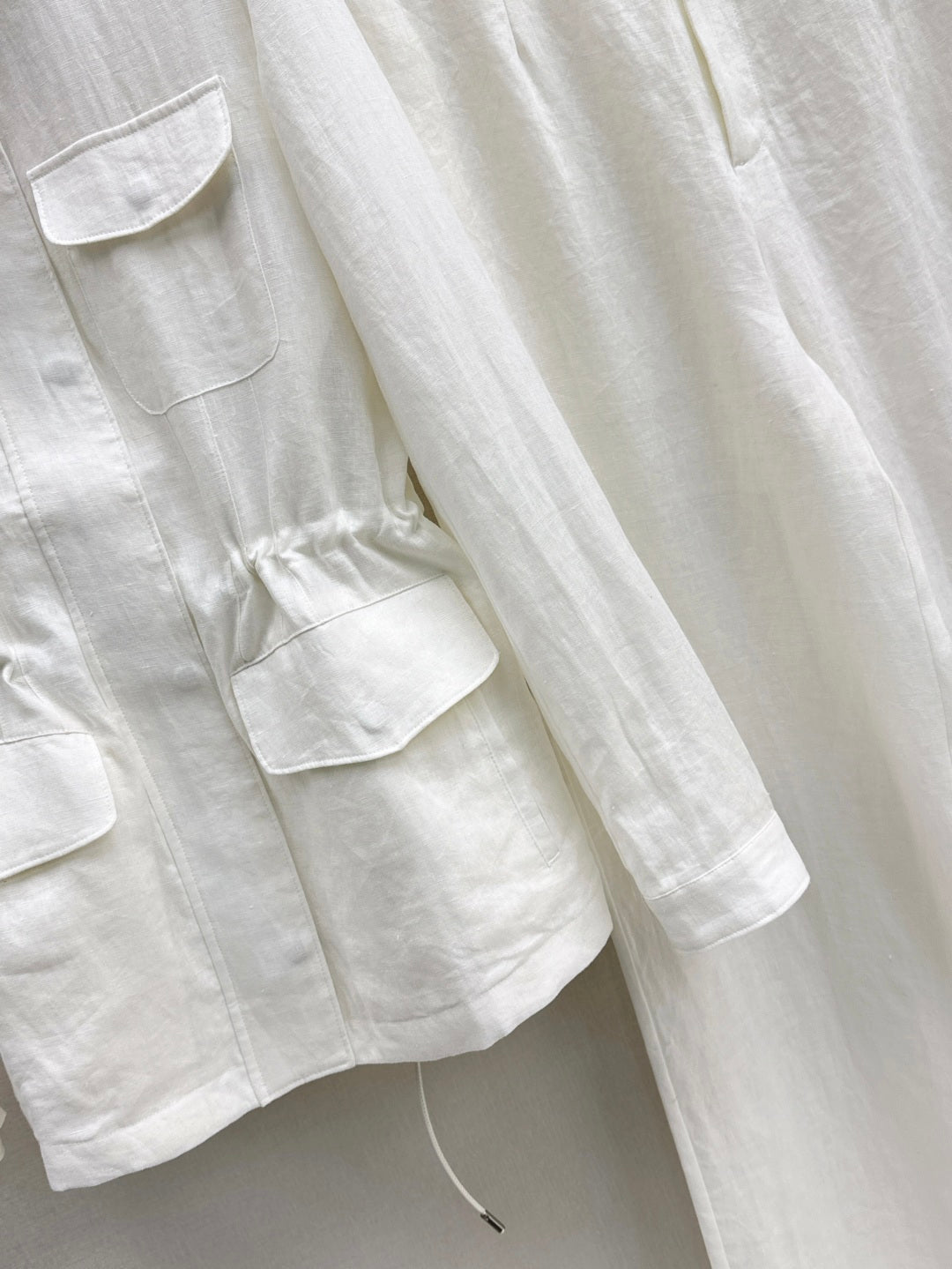 Lor 25fw linen suit