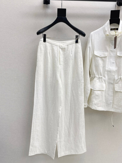 Lor 25fw linen suit