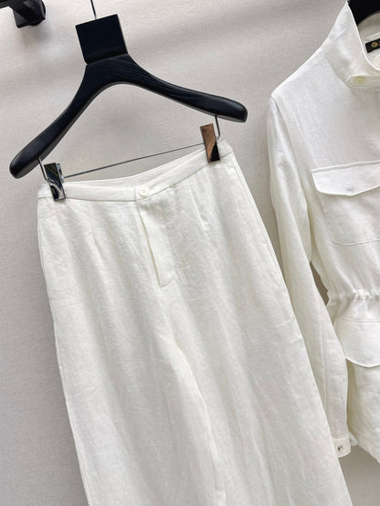 Lor 25fw linen suit