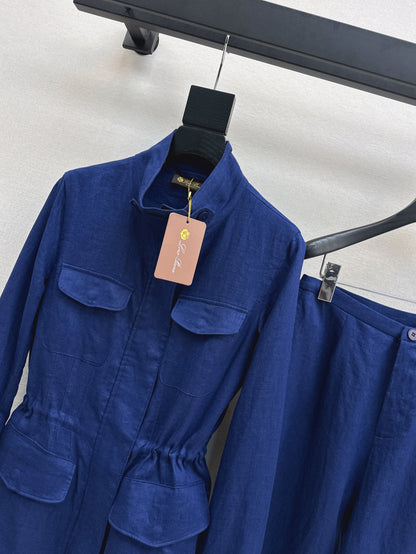 Lor 25fw linen suit