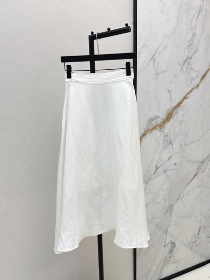 D 25ss embroidered skirt