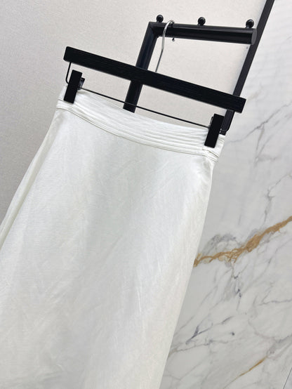 D 25ss embroidered skirt