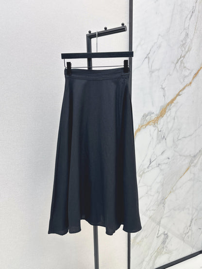 D 25ss embroidered skirt