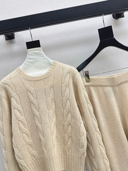 Lo 25fw cashmere suit