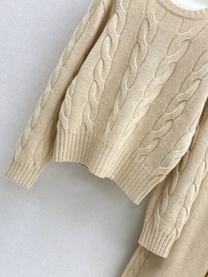 Lo 25fw cashmere suit