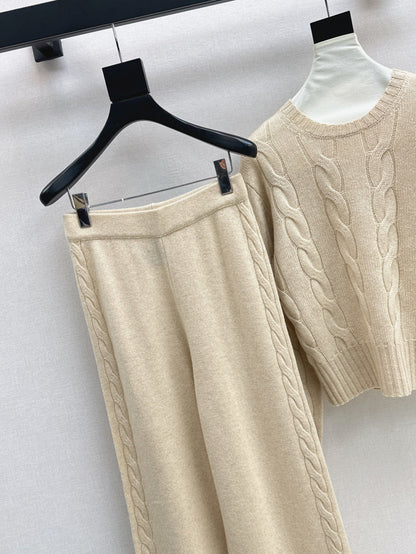 Lo 25fw cashmere suit