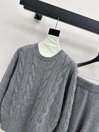 Lo 25fw cashmere suit