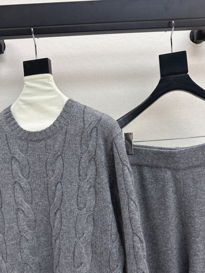 Lo 25fw cashmere suit