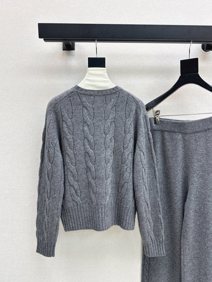 Lo 25fw cashmere suit