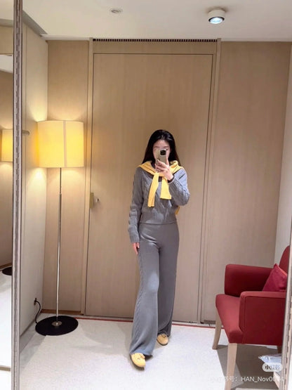 Lo 25fw cashmere suit
