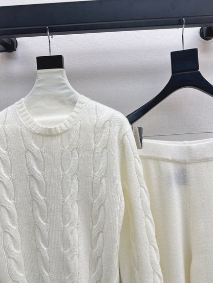 Lo 25fw cashmere suit