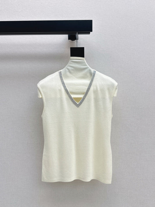 Bru 25fw v-neck vest