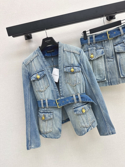 Ba 25fw denim jacket