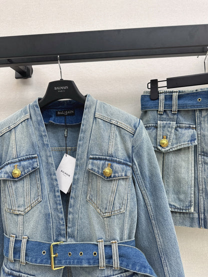 Ba 25fw denim jacket