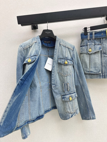 Ba 25fw denim jacket