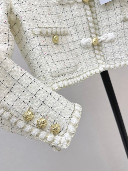 C 25fw woven crop jacket
