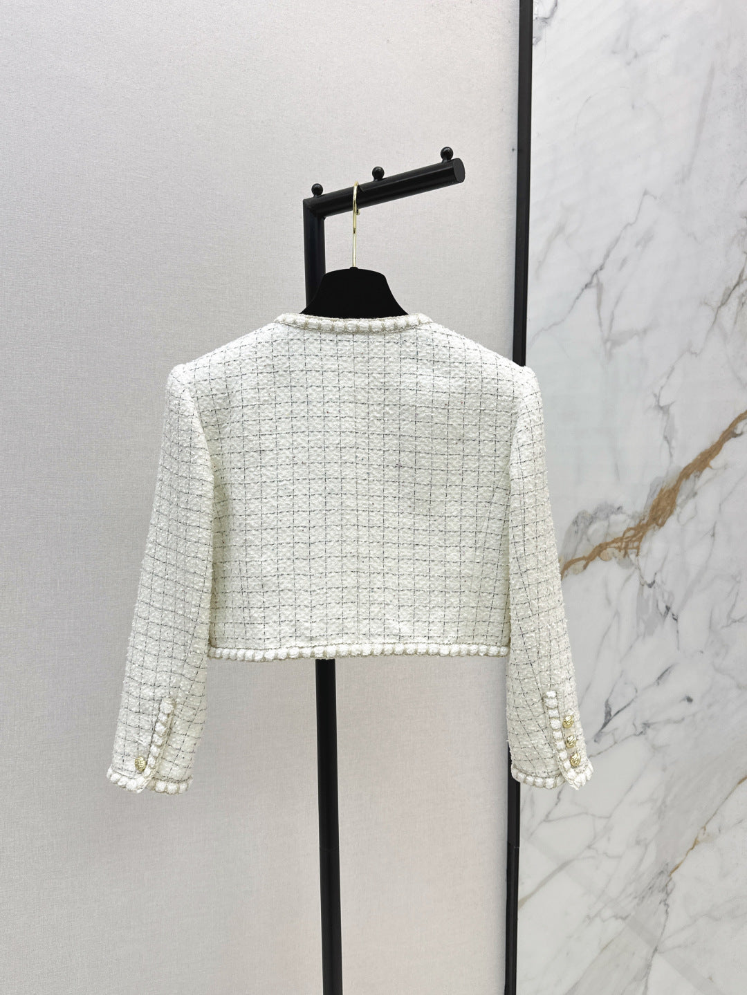 C 25fw woven crop jacket