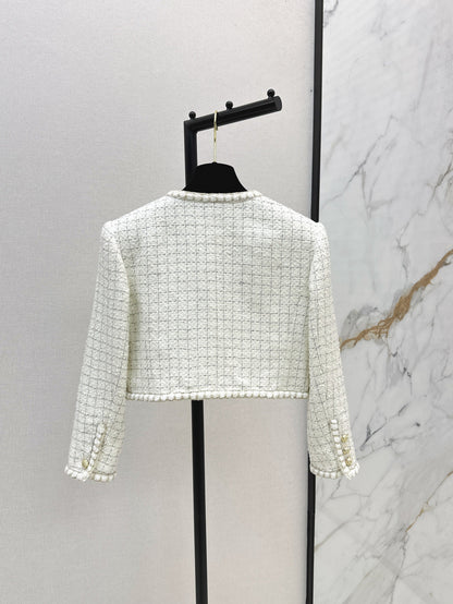C 25fw woven crop jacket
