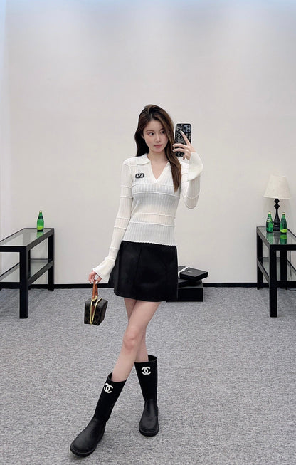 V 2025 New Arrival Knitted Cardigan