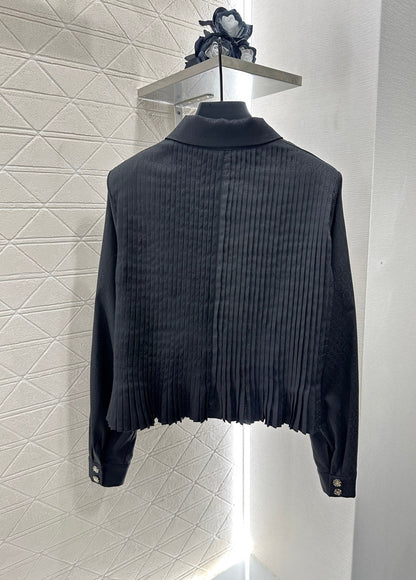 C 2025 New Arrival Long-sleeved shirt and culottes set