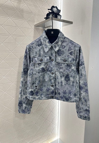 D 2025 New Arrivals Denim Jacket and Pants Set